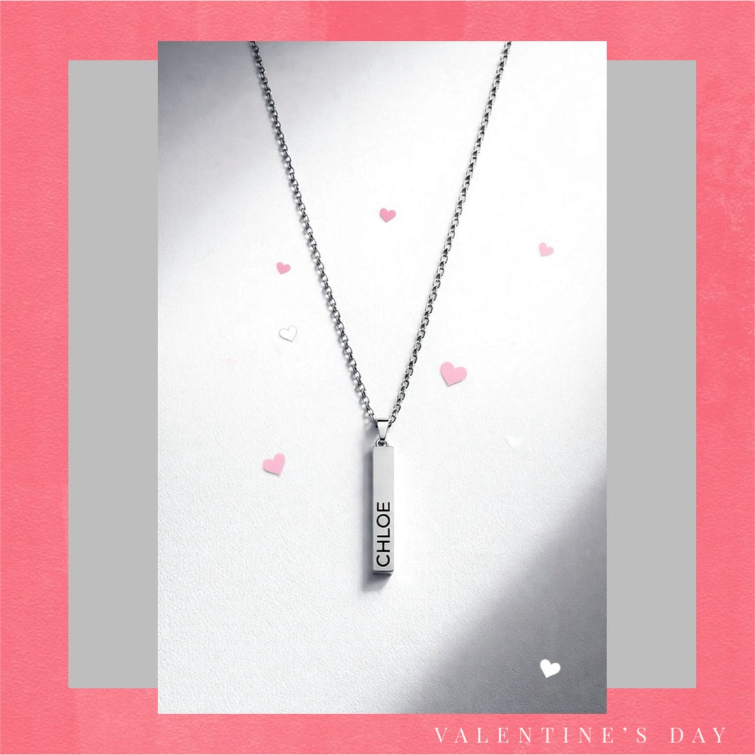 The Minimalist- Name Pendant Necklace