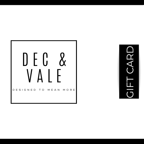 Dec & Vale Gift Card