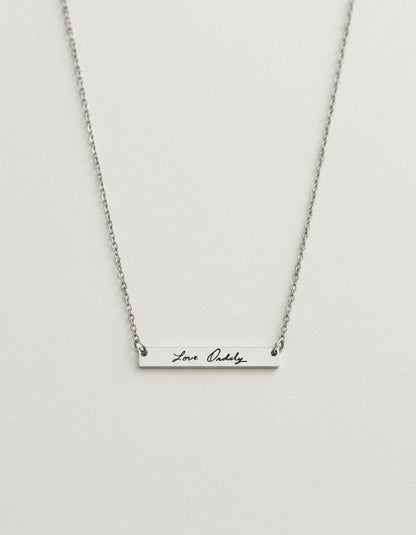 Personalized Handwriting Necklace