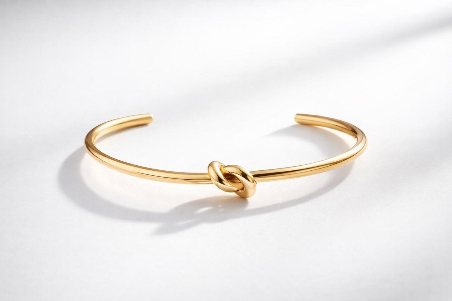 Simple Knot Bangle Bracelet