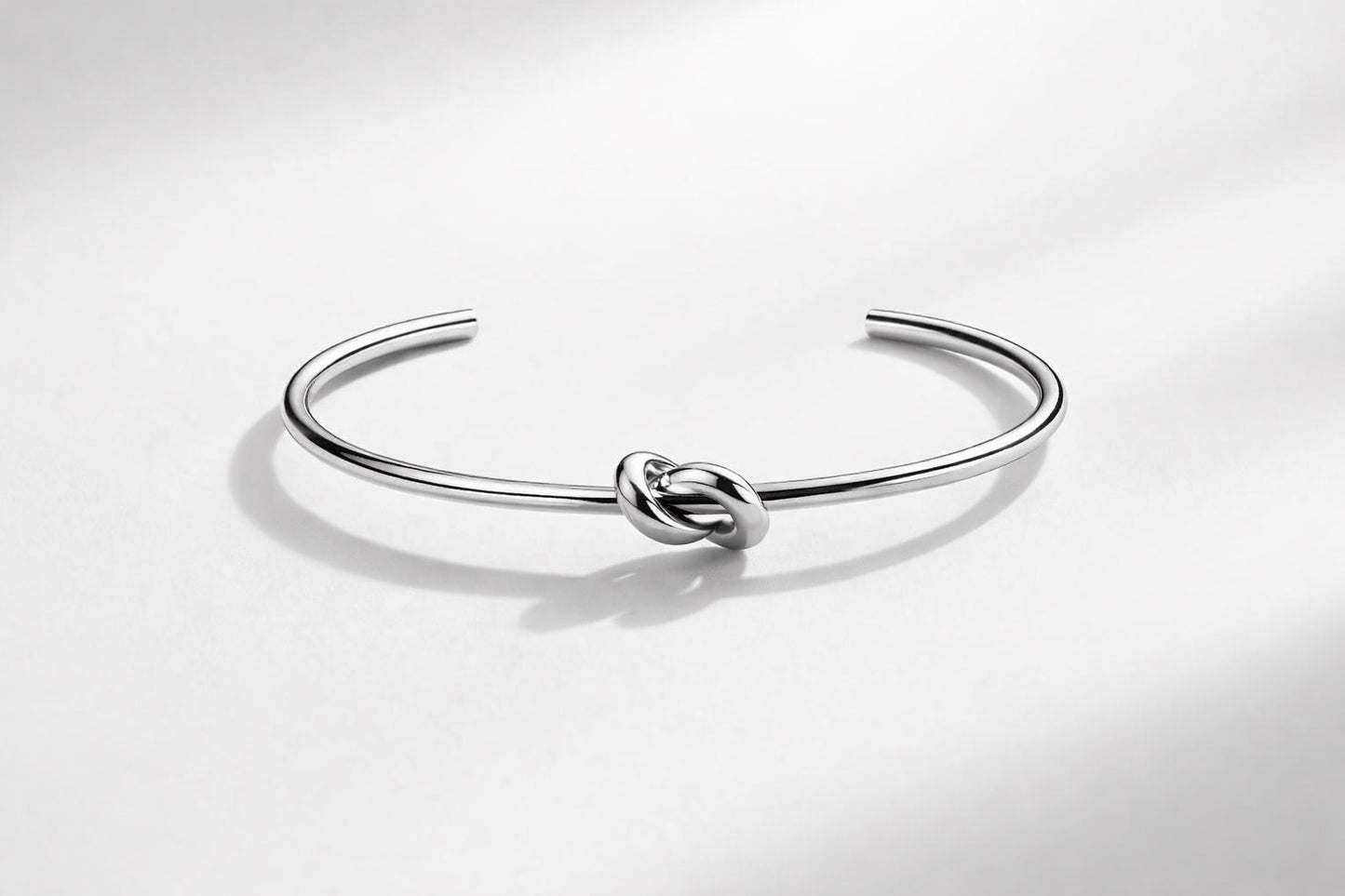 Simple Knot Bangle Bracelet
