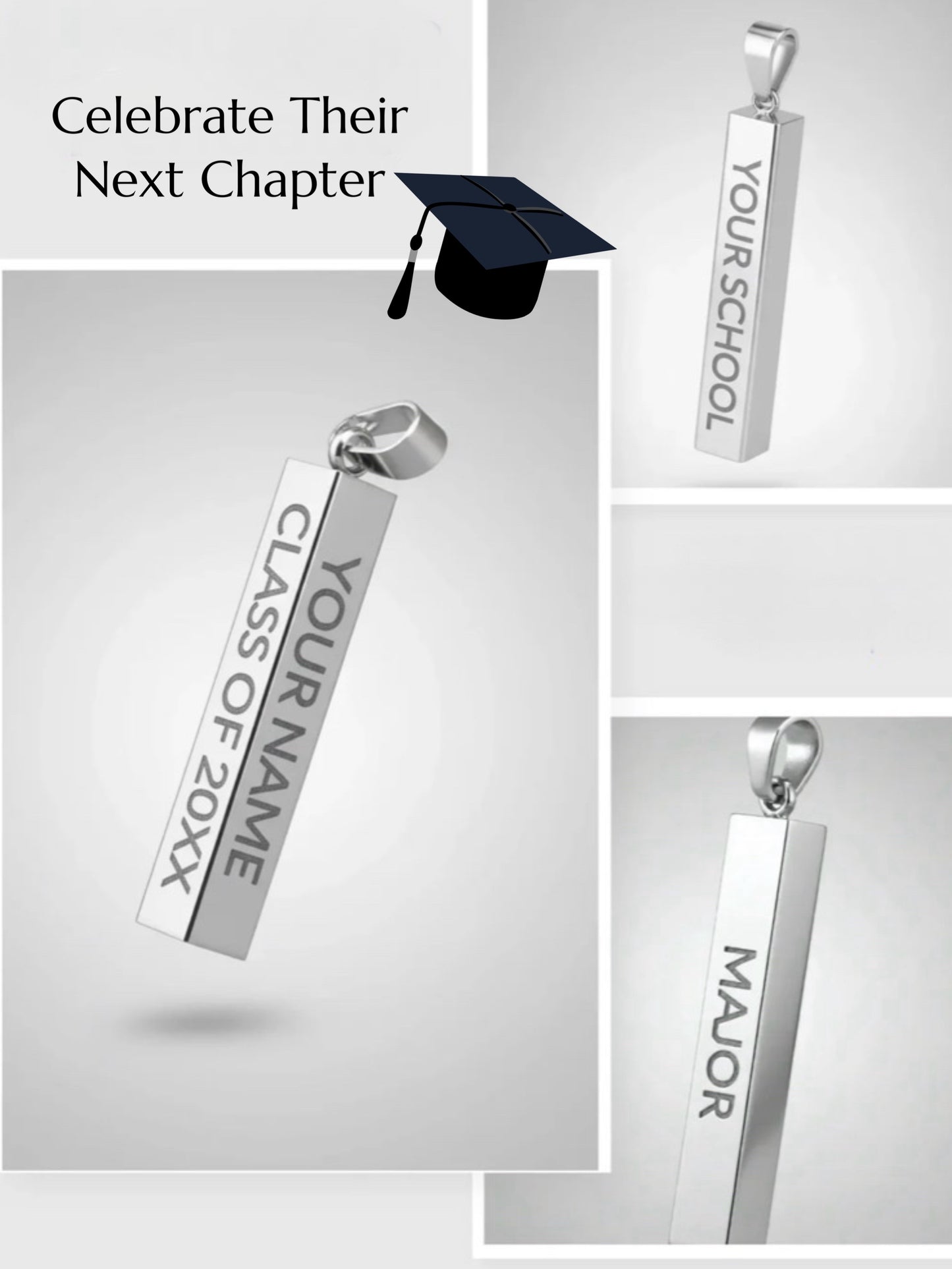 Graduation Pendant Necklace — Your Next Chapter Begins