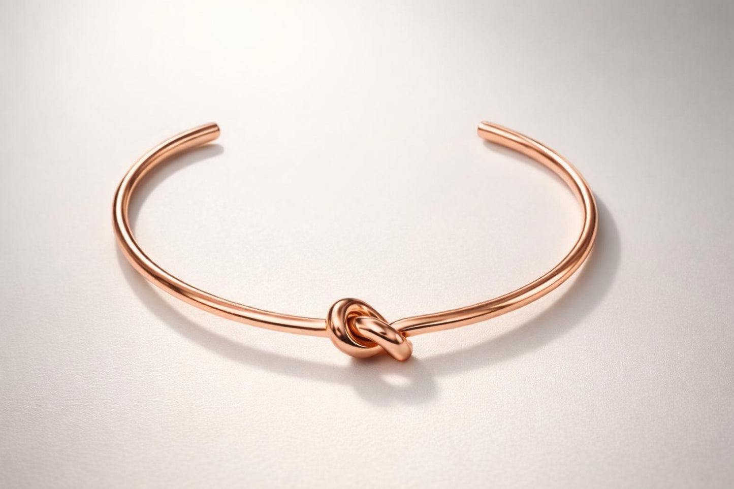 Simple Knot Bangle Bracelet
