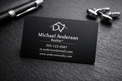 Engraved Metal Business Cards