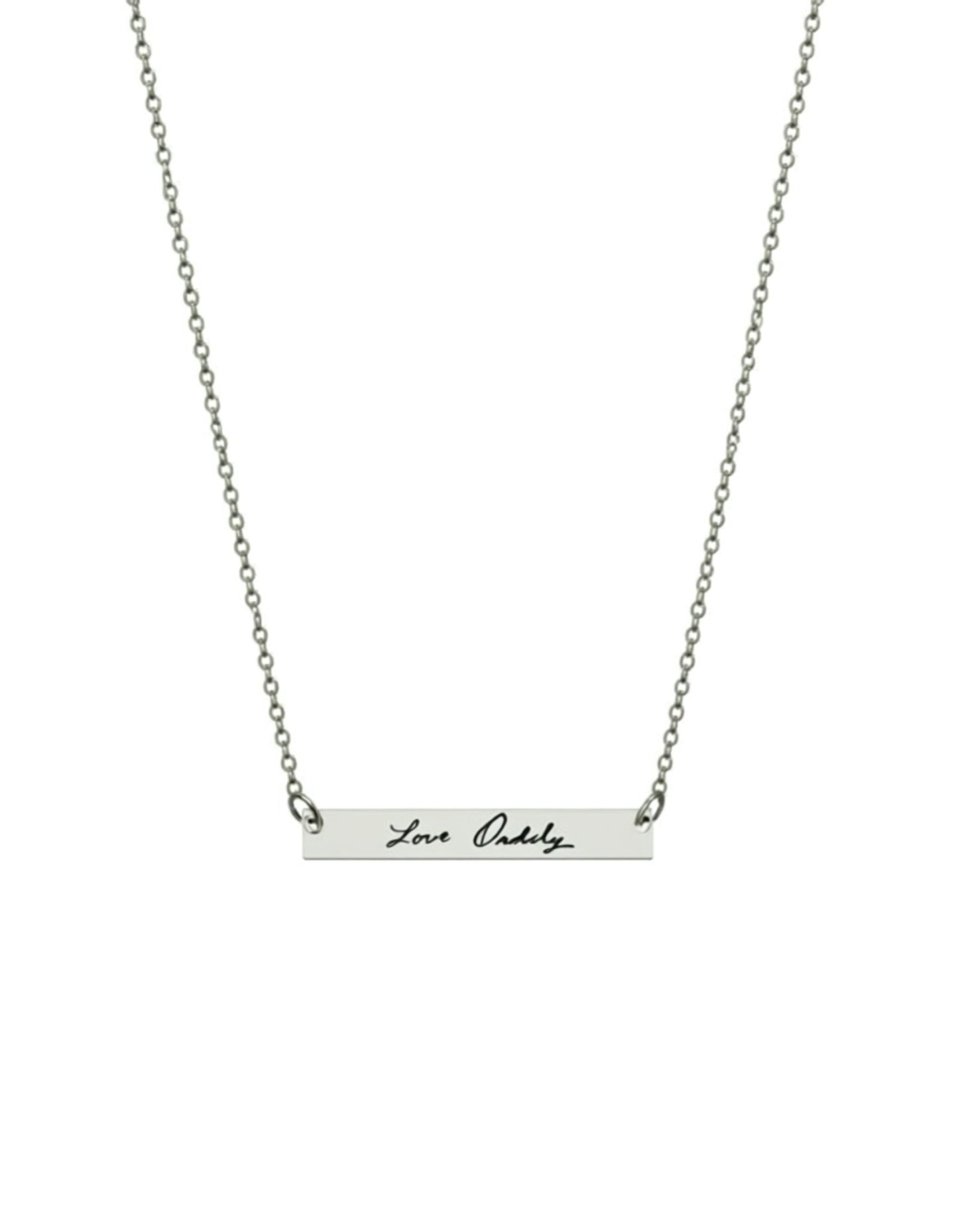Personalized Handwriting Necklace