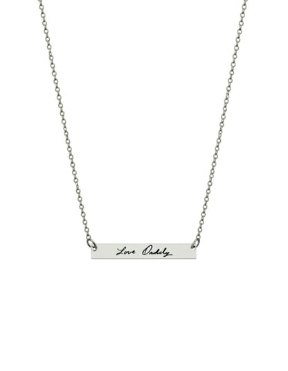 Personalized Handwriting Necklace