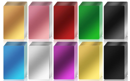 Engraved Metal Business Cards