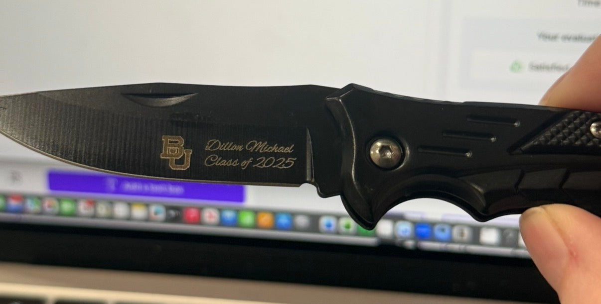 Personalized Pocketknife with Clip