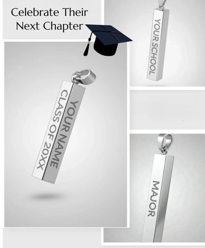 Graduation Pendant Necklace — Your Next Chapter Begins