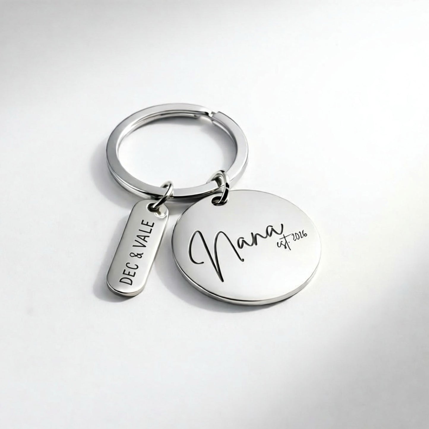 Nana Est. 2026 Personalized Keychain
