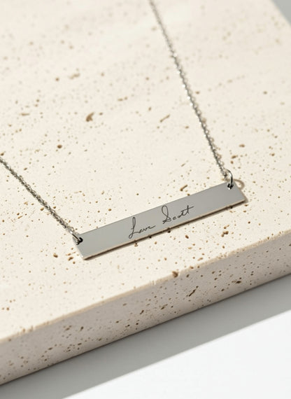 Personalized Handwriting Necklace