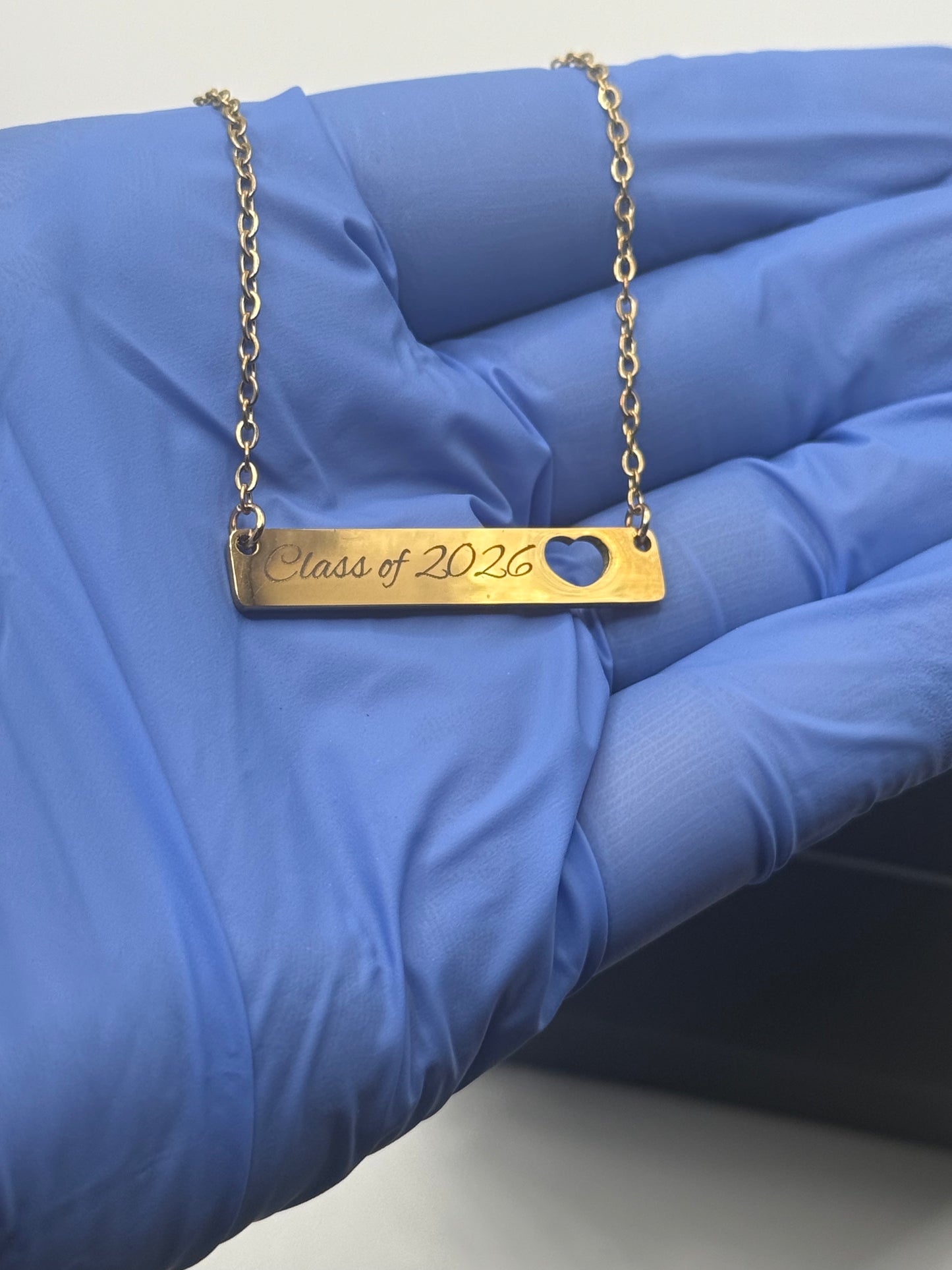 Class of 2026 Horizontal Bar Necklace