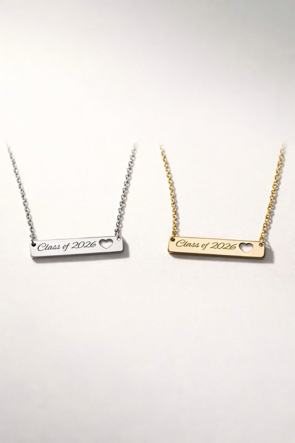 Class of 2026 Horizontal Bar Necklace